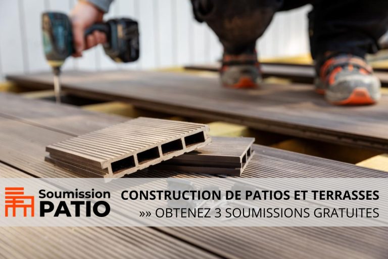 soumissions gratuites patios terrasses